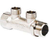 Коллектор с патрубками Altstream 3/4"х1/2" НР 2 выхода 005010222