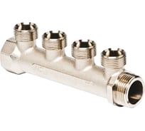 Коллектор с патрубками Altstream 1"х3/4" НР 4 выхода 005010304