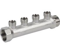 Коллектор с патрубками 1"х1/2" НР 4 выхода TEBO T-КБ.103.1-12.4.CN