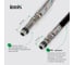 Гибкая подводка IDDIS F1/2xM10S, F1/2xM10L, SS304, латунь, 1,5 м, комплект 2 шт. 926CBS15ZP 3