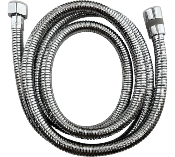 Шланг для душа GRIALE 150 мм-190 мм, втулки латунные, с подшипником 360, гайки металические, внутренний шланг NBR, в коробке ZM2286-150 1