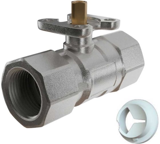 Кран шаровый 2-ходовой Завод RGP DN50, Kvs40, PN20, ВР2 VB05110-200-40 1