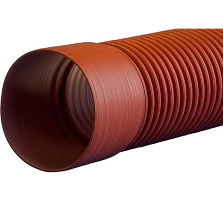 Двухслойная труба Политэк Ø233/200 SN8(6м) с раструбом 233200