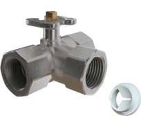 Кран шаровый 3-ходовой Завод RGP DN15, Kvs2.5, PN20, ВР1/2 VB05109-012-2.5