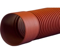 Двухслойная труба Политэк Ø368/315 SN8(6м ) с раструбом 368315