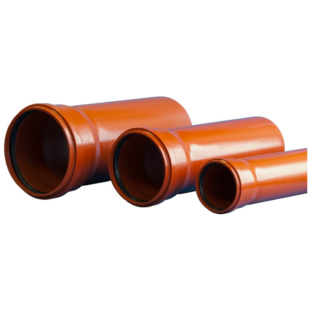 Труба для наружной канализации Политэк из ПП O 110x2,7x3000 мм 22701103 ...