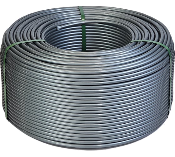 Труба PE-Xa EVOH rokni 16×2.2 бухта 100 метров серая Rok00007 1