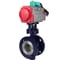 Затвор дисковый DN.ru с тройным эксцентр. WCB-304-M-F-ISO Ду50 Ру25, пневмопривод DA-083, магнитный переключатель МППП-200 D050-86541 2