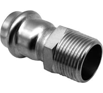 Пресс-фитинг Kromwell из нержавеющей стали, с наружной резьбой, 22х3/4 KW.SP901002205