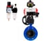 Затвор дисковый DN.ru GGG40-304-EPDM-2W-F-H Ду125 Ру16 пневмопривод DA-130, пневмораспределитель 220VAC, БКВ LSB-510, дублером HDM-3, БПВ D050-56781 1
