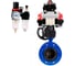 Затвор дисковый DN.ru GGG40-304-EPDM-2W-F-H Ду200 Ру16 пневмопривод DA-140, пневмораспределитель (2EM) 220VAC, БКВ LSB-410, дублером HDM-4, БПВ D050-56769 2