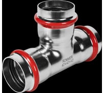 Тройник равнопроходной ROMMER RSS-1013-000042 ВПр, 42, из нержавеющей стали прессовой PEE9H4CCV7P8MS