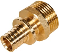 Переходник с наружной резьбой ROMMER 16xG3/4 для труб из сшитого полиэтилена аксиальный RFA-0001-001634 RG009364V04R5E