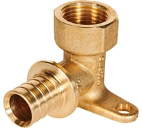 Угольник настенный с креплением ROMMER 20xG1/2 для труб из сшитого полиэтилена аксиальный RFA-0009-002012 RG009366KTJ6V6