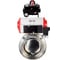 Затвор DN.ru 304-304-Sil Ду20 Ру10 под приварку, пищ.нерж.сталь,пн.привод,пн.распр,БКВ D050-78781 1
