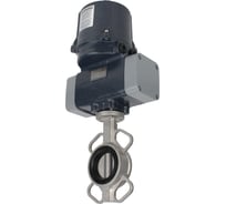 Затвор дисковый DN.ru 304-304-EPDM-2W-Fb-H Ду125 Ру16, электропривод ЭПВП-014 220В D050-81291