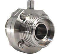 Затвор дисковый резьбовой нержавеющий NEWKEY EPDM, AISI304 DN25 (1), (CF8), PN8 NK-DZmEPDM25/4