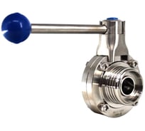 Затвор дисковый резьбовой нержавеющий NEWKEY EPDM, AISI304 DN20 (3/4), (CF8), PN8 NK-DZmEPDM20/4