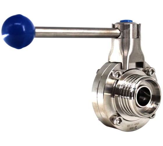 Затвор дисковый резьбовой нержавеющий NEWKEY EPDM, AISI304 DN20 (3/4), (CF8), PN8 NK-DZmEPDM20/4