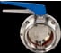 Затвор дисковый резьбовой нержавеющий NEWKEY Силикон, AISI304 DN20 (3/4), (CF8), PN8 NK-DZmSil20/4 1