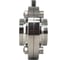 Затвор дисковый приварной нержавеющий NEWKEY Силикон, AISI304 DN50 (2), (CF8), PN8 NK-DZwSil50/4 4