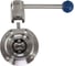 Затвор дисковый резьбовой нержавеющий NEWKEY EPDM, AISI304 DN32 (1_1/4), (CF8), PN8 NK-DZmEPDM32/4 4
