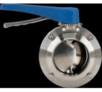 Затвор дисковый приварной нержавеющий NEWKEY Силикон, AISI304 DN40 (1_1/2), (CF8), PN8 NK-DZwSil40/4