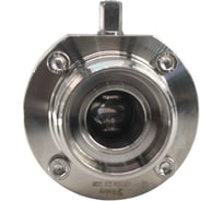 Затвор дисковый резьбовой нержавеющий NEWKEY Силикон, AISI304 DN25 (1), (CF8), PN8 NK-DZmSil25/4