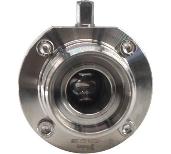 Затвор дисковый резьбовой нержавеющий NEWKEY Силикон, AISI304 DN25 (1), (CF8), PN8 NK-DZmSil25/4