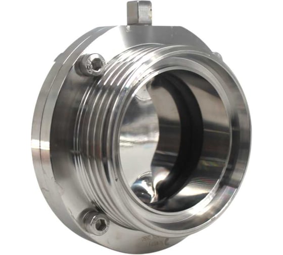 Затвор дисковый резьбовой нержавеющий NEWKEY EPDM, AISI304 DN100 (4), (CF8), PN8 NK-DZmEPDM100/4