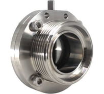 Затвор дисковый резьбовой нержавеющий NEWKEY EPDM, AISI304 DN50 (2), (CF8), PN8 NK-DZmEPDM50/4