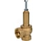 Клапан предохранительный DN.ru 617-617-PTFE-T Ду15 Ру16 корпус и запорный орган латунь CW617N, резьбовой D120-02212 1