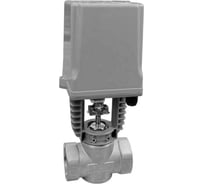 Клапан регулирующий 2-ходовой DN.ru 25нж945нж 304-M-LED-T 1 1/2 Ду40 Ру25 Kvs20 с электроприводом DAV-430-1500/80-25-220В-IP54 D230-11109