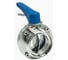 Затвор дисковый резьбовой/сварной нержавеющий NEWKEY EPDM, AISI304 DN25 (1), (CF8), PN8 NK-DZmwEPDM25/4 1