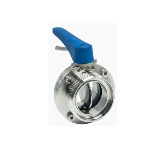 Затвор дисковый резьбовой/сварной нержавеющий NEWKEY EPDM, AISI304 DN20 (3/4), (CF8), PN8 NK-DZmwEPDM20/4