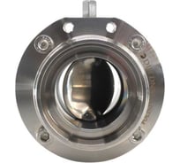 Затвор дисковый резьбовой нержавеющий NEWKEY Силикон, AISI304 DN50 (2), (CF8), PN8 NK-DZmSil50/4