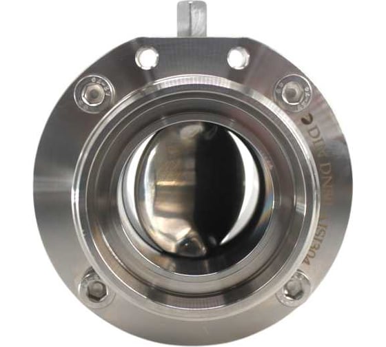 Затвор дисковый резьбовой нержавеющий NEWKEY Силикон, AISI304 DN50 (2), (CF8), PN8 NK-DZmSil50/4