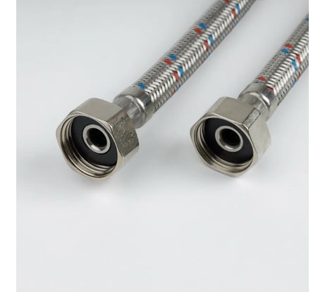 Гибкая подводка IDDIS F1/2×F1/2, SS304, латунь, 0.4 м 926ABS04ZP