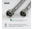 Гибкая подводка IDDIS, F1/2×F1/2, SS304, латунь, 1.8 м 926ABS18ZP 2
