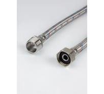 Гибкая подводка IDDIS, F1/2×M1/2, SS304, латунь, 0.6 м 926BBS06ZP