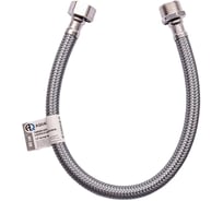 Подводка для воды AQUALINE в оплётке из полиамидных нитей вн-нар 1/2 - 60 см 05019