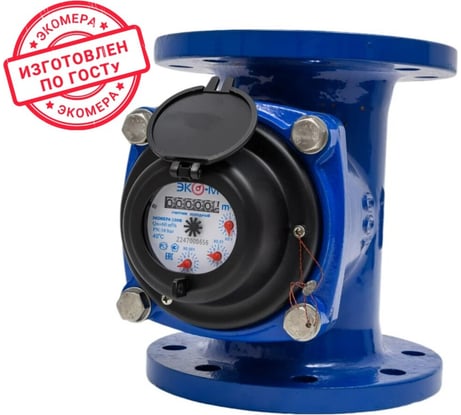 Счетчик воды ЭКО-М ЭКОМЕРА-100Ф холодный (антимагнитный, Ду100, L245) Э-Ф100-Х