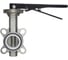 Затвор дисковый межфланцевый NEWKEY AISI304, DN50 (2), PN16, PTFE NK-DZis50 1