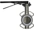 Затвор дисковый межфланцевый NEWKEY AISI304, DN80 (3), PN16, PTFE NK-DZis80 1