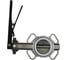 Затвор дисковый межфланцевый NEWKEY AISI304, DN80 (3), PN16, PTFE NK-DZis80 2