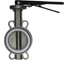 Затвор дисковый межфланцевый NEWKEY AISI304, DN100 (4), PN16, PTFE NK-DZis100 2