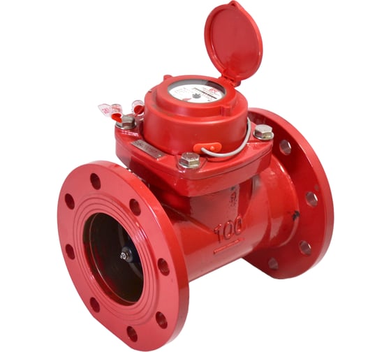 Счетчик горячей воды ООО "Водомер" ТВСНТ 100 (100л/имп) VM-1074-100-21B-54