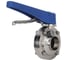 Затвор дисковый DN.ru 304-304-EPDM-2W-W-H Ду20 Ру10 пищ.нерж.сталь,под приварку, рукоятка D050-73015 1