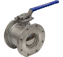 Кран шаровый межфланцевый NEWKEY под привод нержавеющий 1PC, AISI304 DN150 6, CF8, PN40 NK-BIFph150/4
