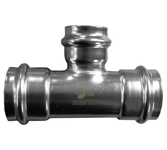 Пресс-тройник NEWKEY ПР/ПР/ПР нержавеющий, AISI304 28x28x28 мм, CF8, PN16 NK-PT28x28x28/4